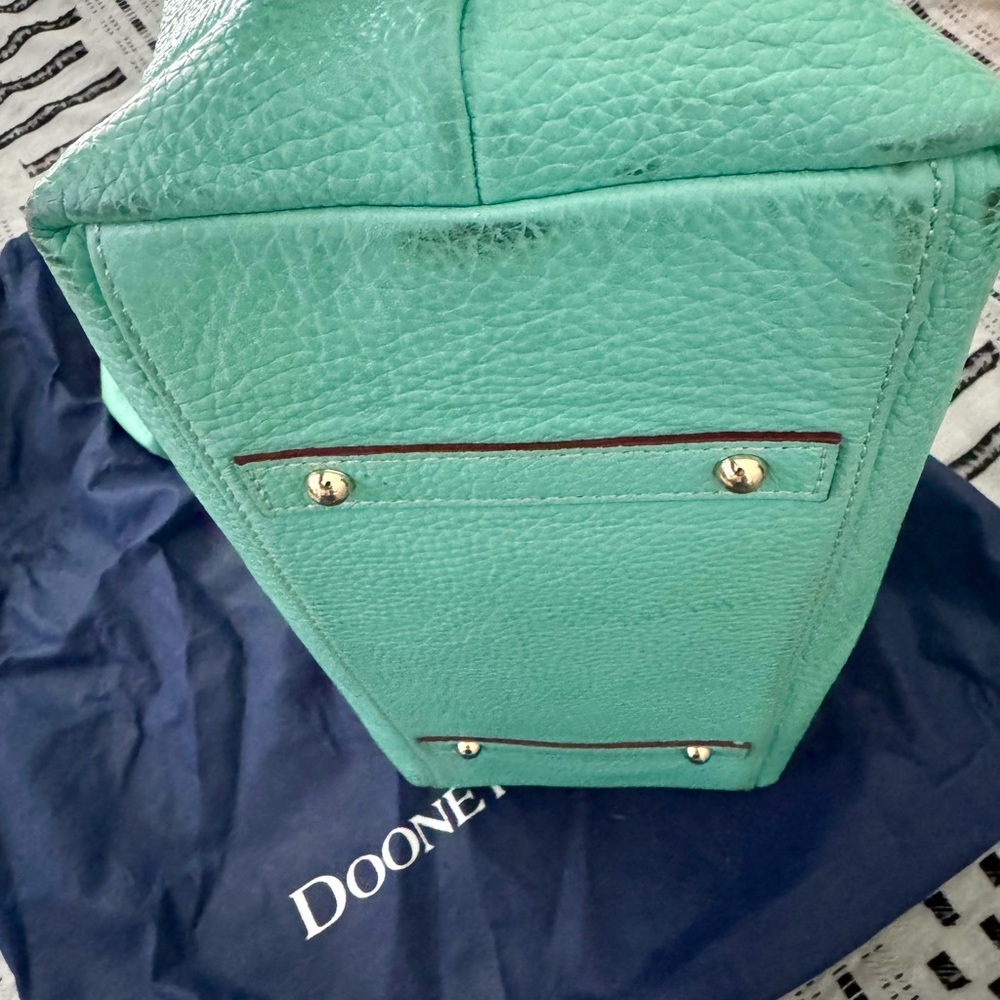Dooney & Bourke Turquoise Shoulder Bag - Picture 5 of 10